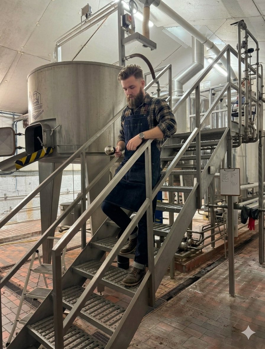 3280L Moeschle two-vessel brewhouse